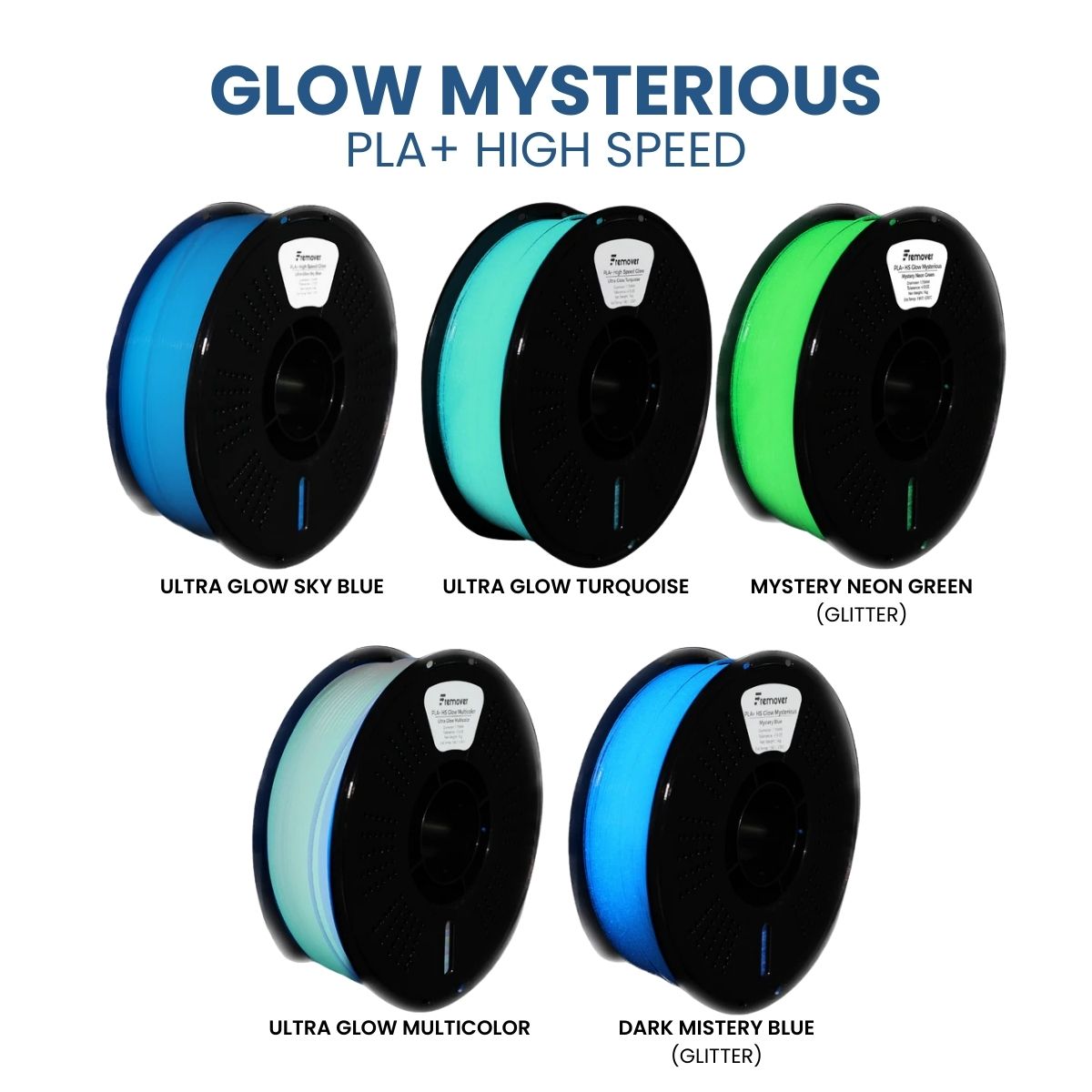 Filamento PLA+ High Speed Glow 1kg