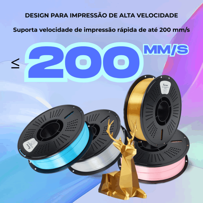 Filamento Fremover PLA+ High Speed Silk 1kg - Imagem 6