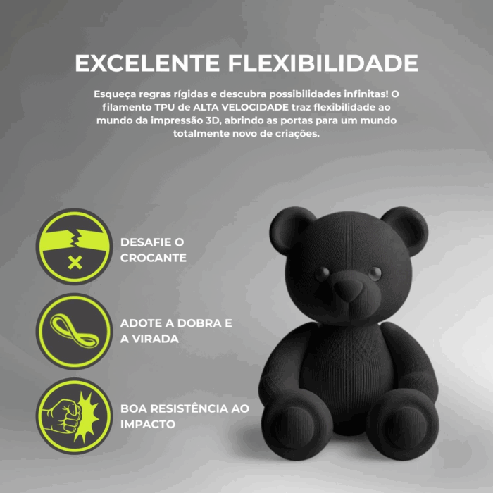Filamento TPU High Speed x 800gr Fremover - Imagem 3