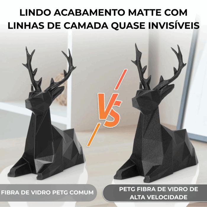 Filamento 3d Petg + Fibra De Vidro High Speed X1kg Forward - Imagem 5