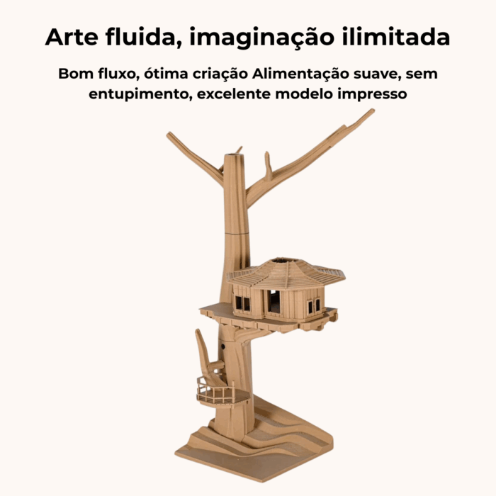 Filamento PLA WOOD High Speed Fremover x1kg - Imagem 6
