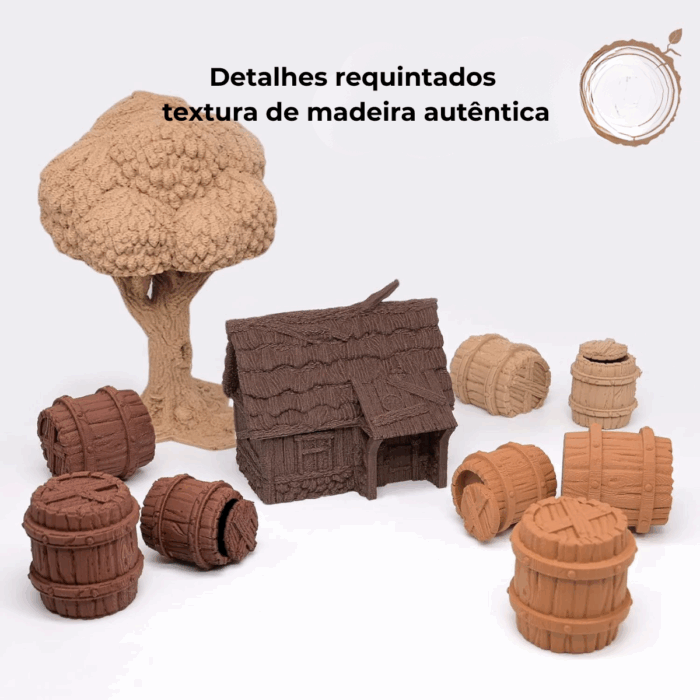 Filamento PLA WOOD High Speed Fremover x1kg - Imagem 4