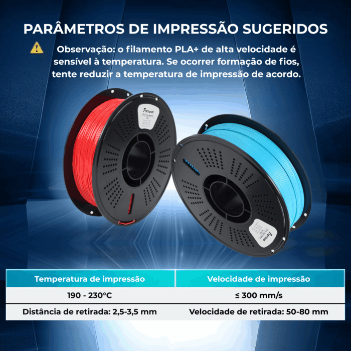 Filamento Fremover PLA+ High Speed Matte 1kg - Imagem 9