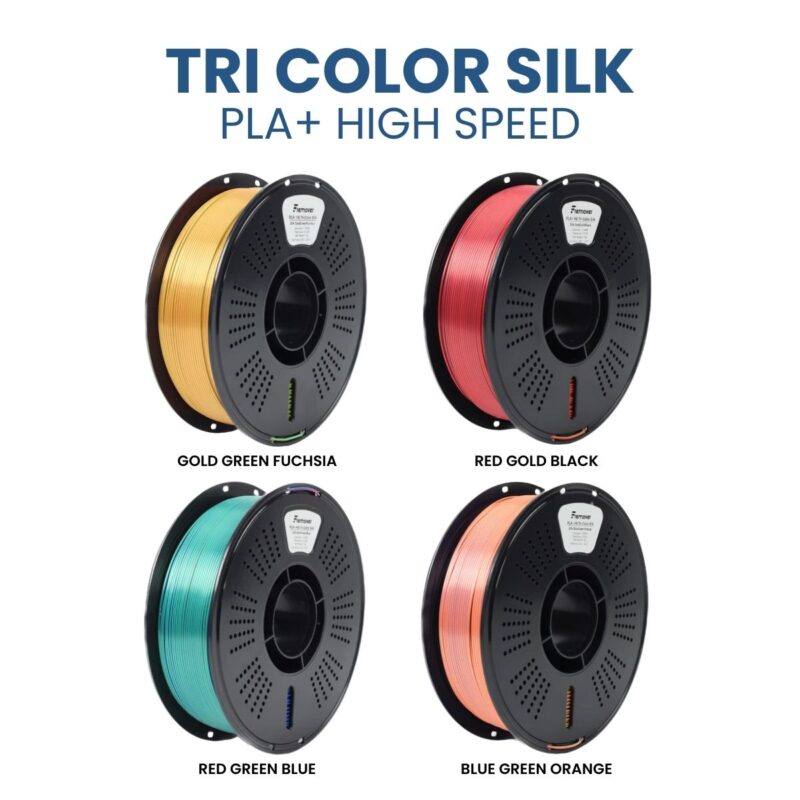 Filamento Fremover PLA+ HS Tri-Color Silk 1kg